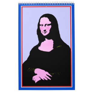 Mona Lisa Pop Art Calendar
