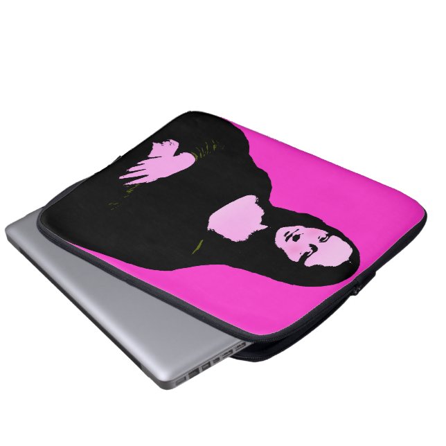 Mona Lisa Pop Art  Laptop Sleeve (Front Bottom)