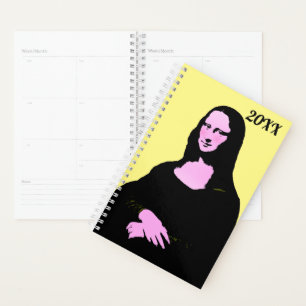 Mona Lisa Pop Art Planner