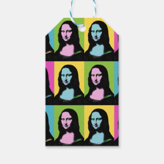Mona Lisa - pop Art Style Gift Tags