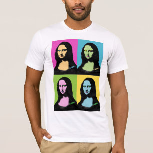 Mona Lisa - Pop Art Style T-Shirt