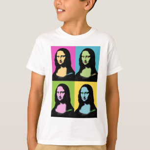 Mona Lisa - Pop Art Style T-Shirt