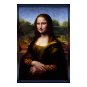 Mona Lisa (Portrait of Lisa Gherardini) Poster