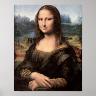 Mona Lisa Portrait / Painting Poster
