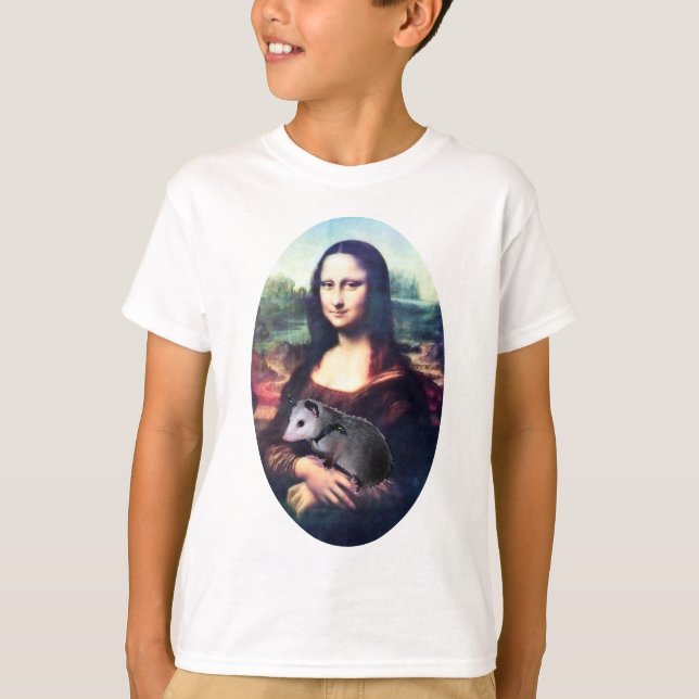 Mona Lisa Possum T-Shirt (Front)