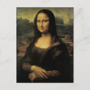 Mona Lisa Postcard