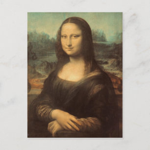 Mona Lisa Postcard