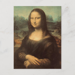 Mona Lisa Postcard