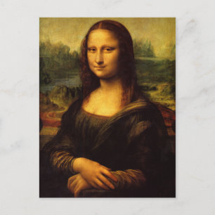 Mona Lisa Postcard