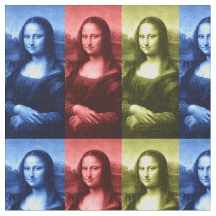 Mona Lisa Primary Colours Fabric