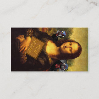 Mona Lisa Protects Turkeys Business Card
