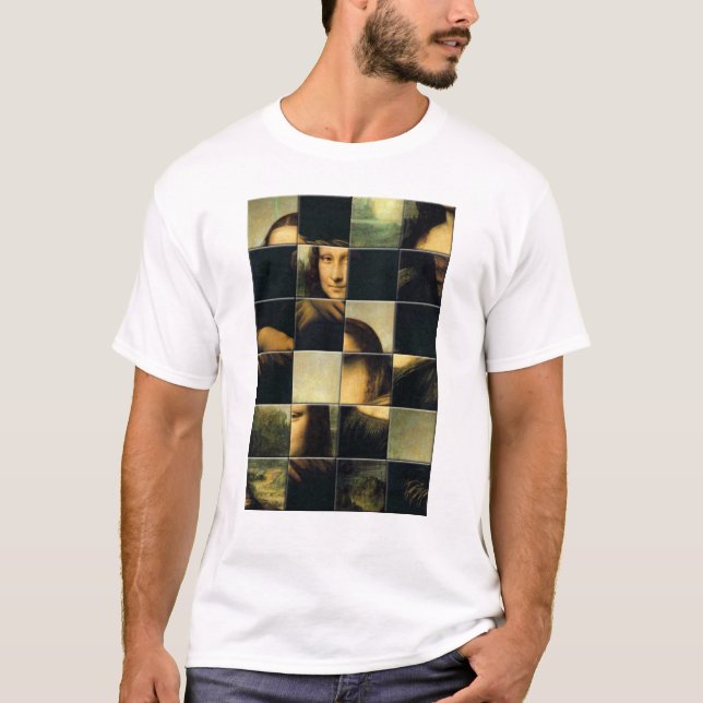 MONA LISA puzzle T-Shirt (Front)