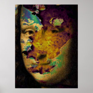 mona lisa raw poster