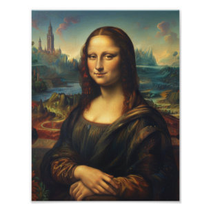 Mona Lisa" Renaissance Art Wall Print