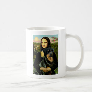 Mona Lisa - Rottweiler (#3) Coffee Mug