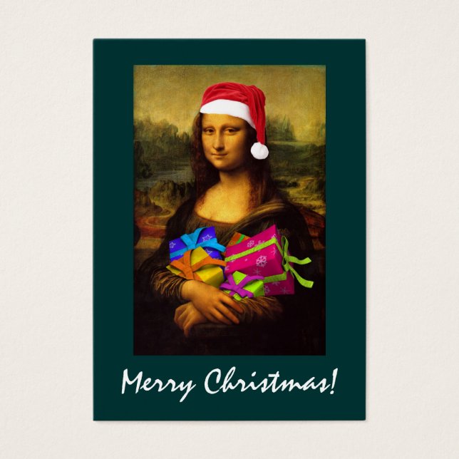 Mona Lisa Santa Claus (Front)