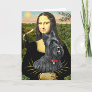 Mona Lisa - Scottish Terrier #1 Card