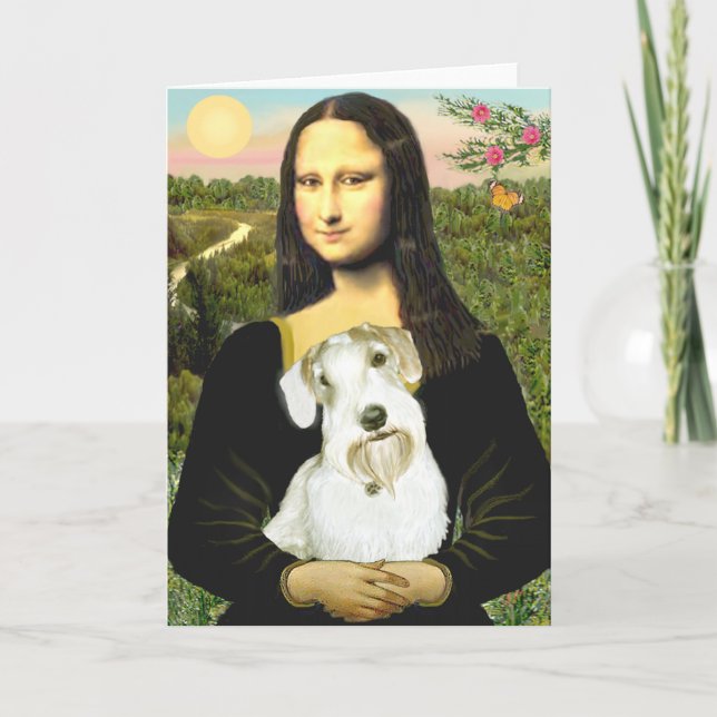Mona Lisa - Sealyham Terrier (L) Card (Front)