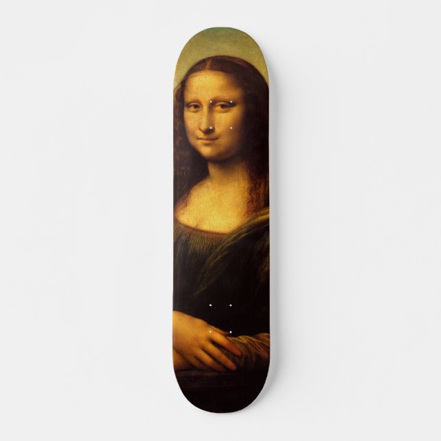 Mona Lisa Skateboard (Front)