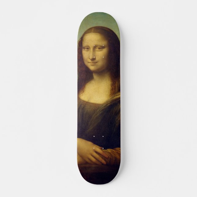 Mona Lisa Skateboard (Front)