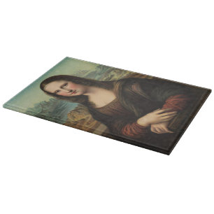 Mona Lisa Smile Chopping Board