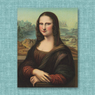 Mona Lisa Smile Postcard