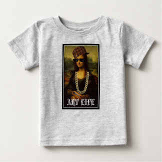 Mona Lisa Thug Life Art Life Baby T-Shirt