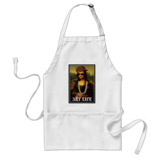 Mona Lisa Thug Life Art Life Standard Apron