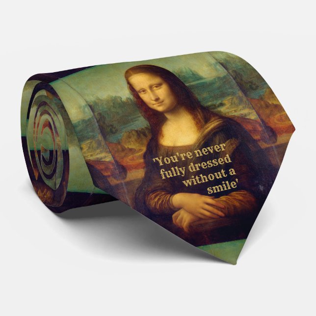 Mona Lisa Tie (Rolled)