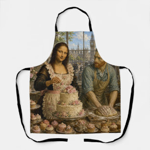 Mona Lisa & Van Gogh Bake Off Apron