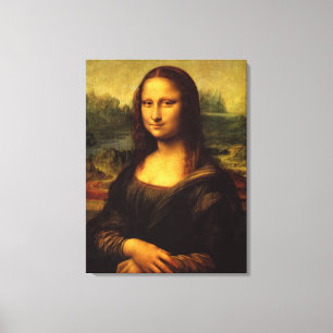 Mona Lisa Wall Canvas Print
