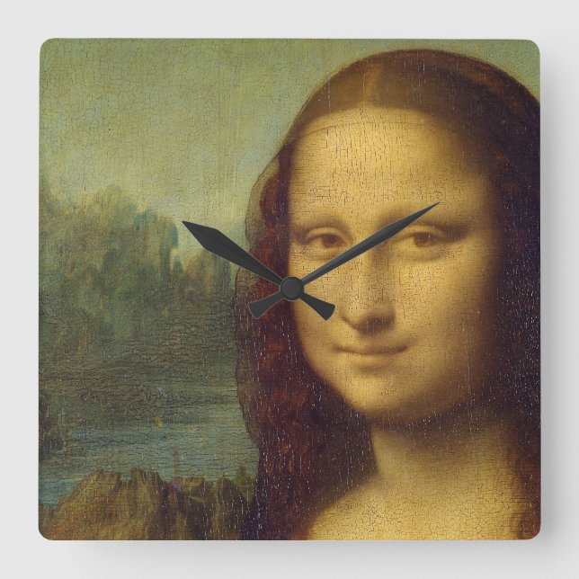 Mona Lisa Wall Clock (Front)