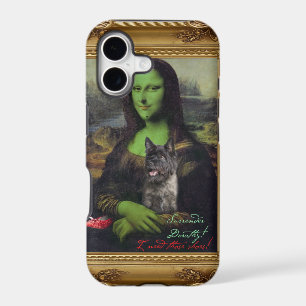 Mona Lisa wicked witch phone case