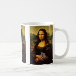 Mona Lisa With Hamster Coffee Mug
