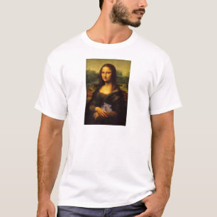 Mona Lisa With Hamster T-Shirt