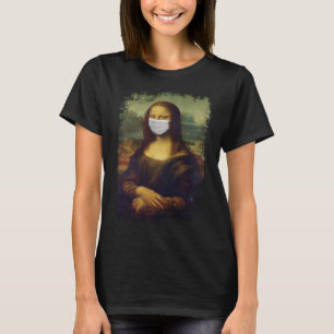 Mona Lisa With Mask T-Shirt