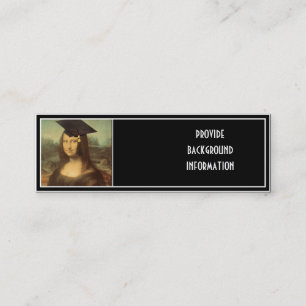 Mona Lisa's Graduation Day Calling Card
