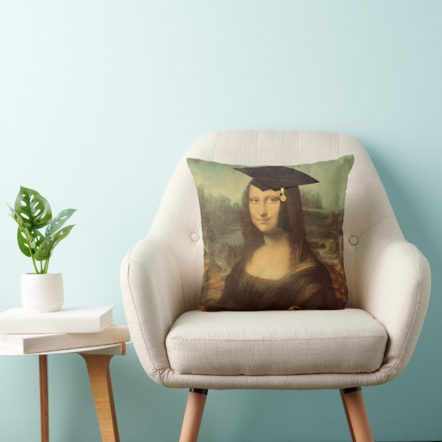 Mona Lisa's Graduation Day Cushion (Chair)