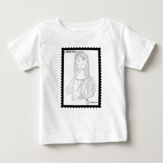 Mona Luisa (dressed in flyers) Baby T-Shirt
