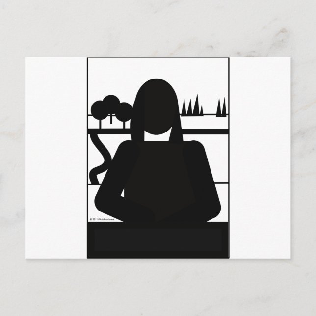 Mona Picto Postcard (Front)