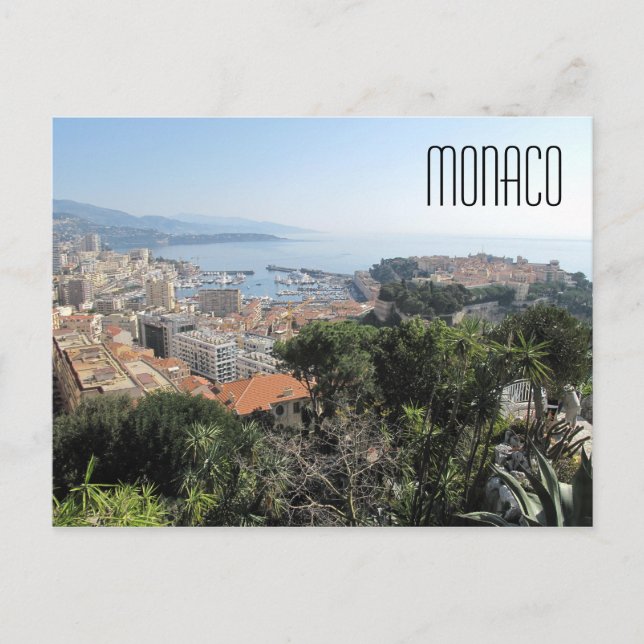 Monaco Bay Postcard (Front)