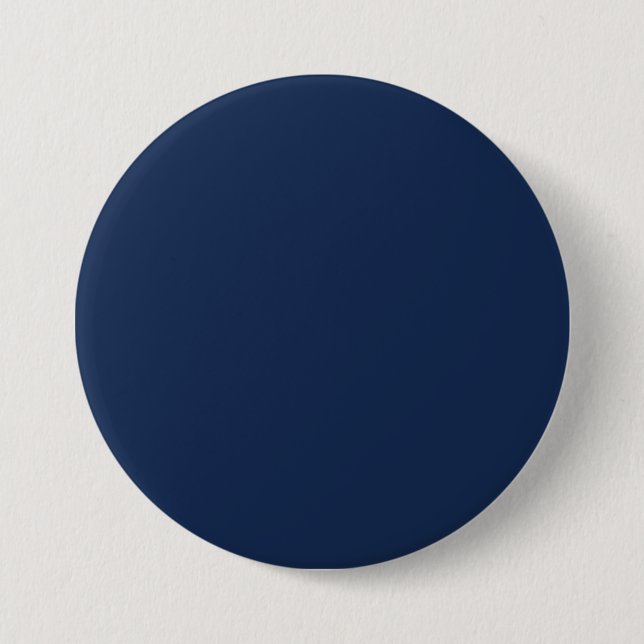 Monaco Blue Trend Colour Dark Blue Customised Blan 7.5 Cm Round Badge (Front)