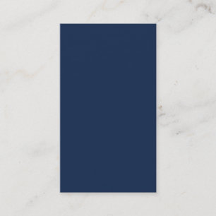 Monaco Blue Trend Colour Dark Blue Customised Blan Business Card