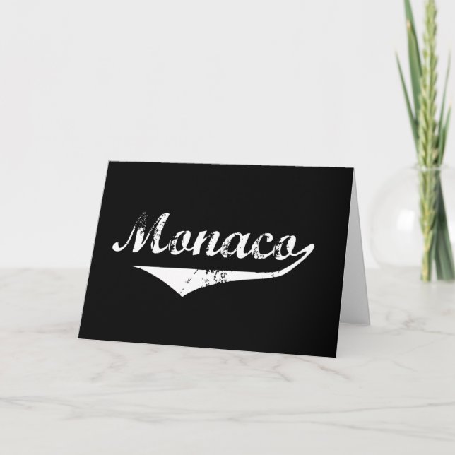 Monaco Card (Front)