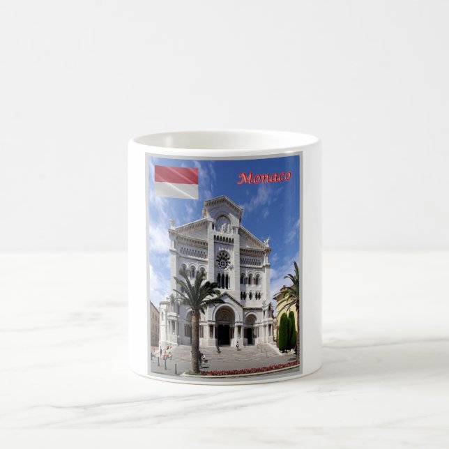 Monaco - Cathédrale Notre-Dame - Coffee Mug (Center)