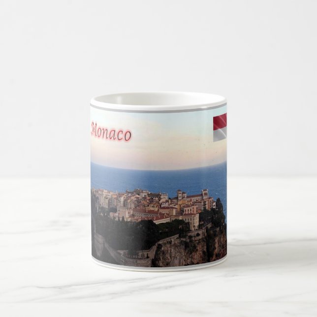 Monaco - City - Panorama - Coffee Mug (Center)