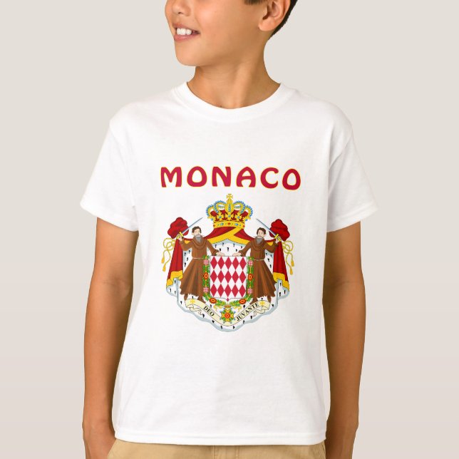 MONACO Coat Of Arms T-Shirt (Front)