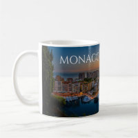 Monaco Coffee Mug Souvenir Memento Cup