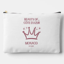 Monaco Cote d’ Azur Crown Luxury 1965 Pouch
