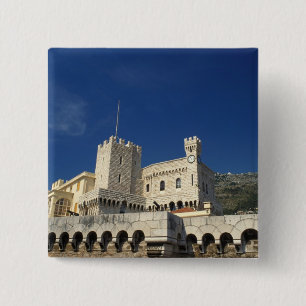 Monaco, Cote d'Azur, Prince's Palace. 15 Cm Square Badge